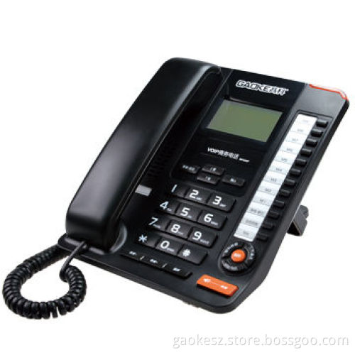 VoIP phone, supports VPN connection based on PPTP, supports DMZ